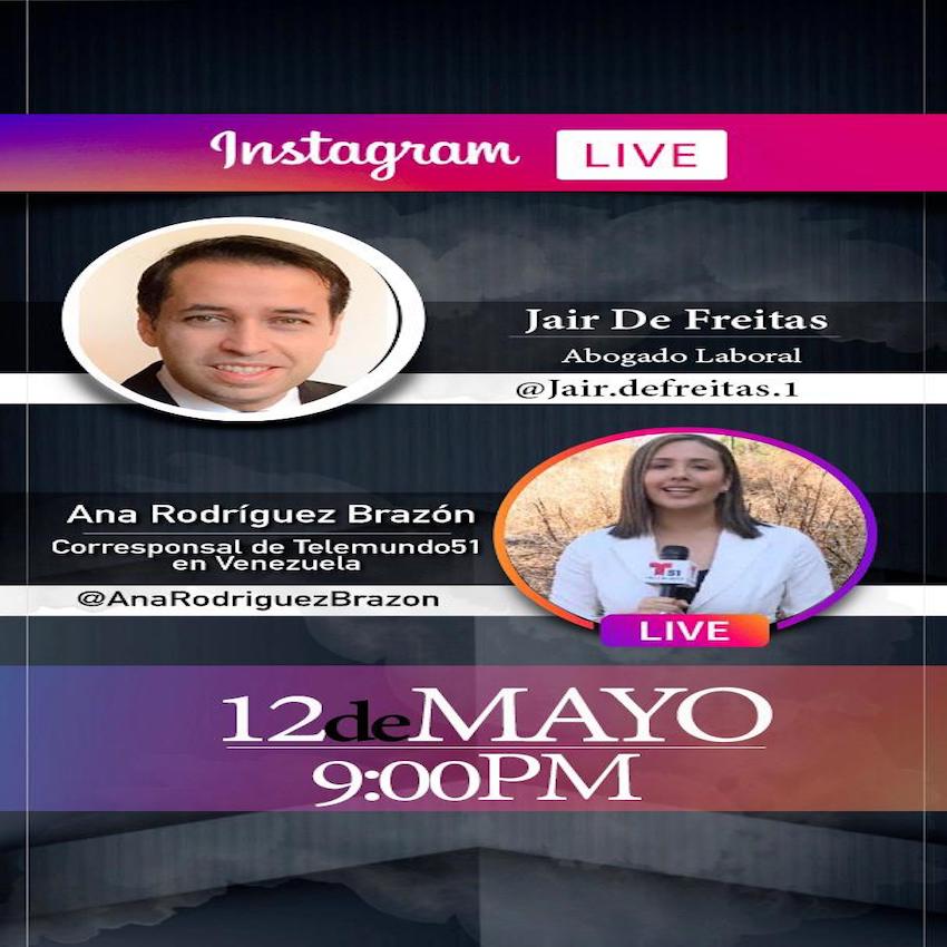 Instagram Live con Ana Rodríguez